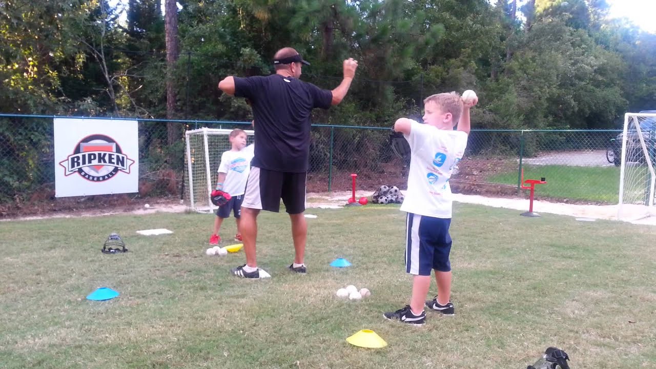 How to Throw a Baseball, Step One (5 &amp; 6 year olds) YouTube