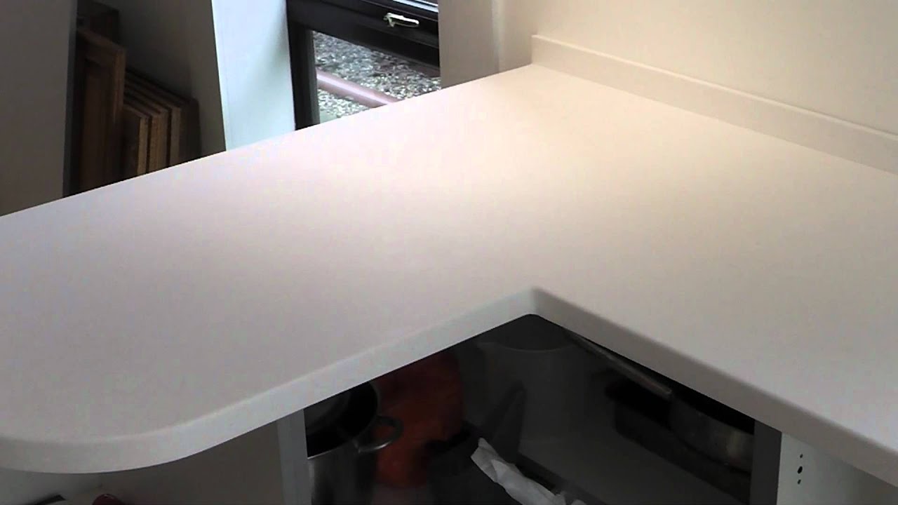 Corian Worktops 'Antarctica' by Prestige Work Surfaces, Corian for