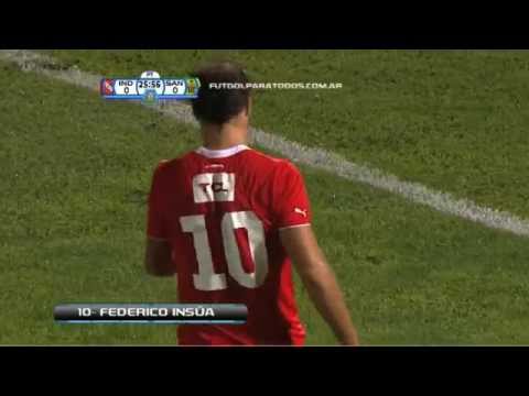 Gol de Insúa. Independiente 1 - Santamarina 0 (Gentileza Fútbol Para Todos)