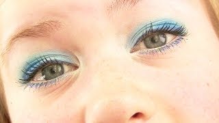 Ice blue - Makeup tutorial