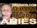 Video Horscopo Semanal ARIES  del 7 al 13 Noviembre 2021 (Semana 2021-46) (Lectura del Tarot)