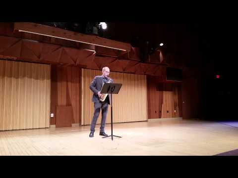 Sequenza IXb, Luciano Berio, performed by Nick Zoulek