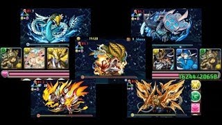 パズドラ【超絶ドラゴンラッシュ！地獄級】バステトPT　ノーコン！攻略