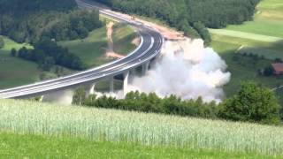 Brückensprengung Riedenberg Sinntalbrücke