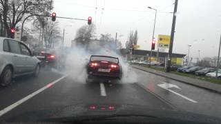 Supra 700hp traffic burnout