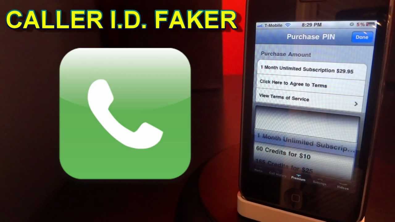 How to Fake your caller ID on iPhone,iPod, or iPad! (CallerID Faker ...