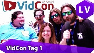 Oh look, German YouTubers! VidCon 2014 Tag 1