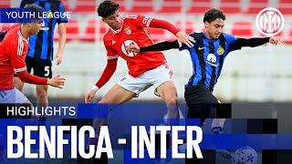 QUIETO'S FIRST #UYL GOAL ✨ | BENFICA 1-1 INTER | U19 HIGHLIGHTS | UEFA YOUTH LEAGUE 23/24 ⚽⚫🔵?