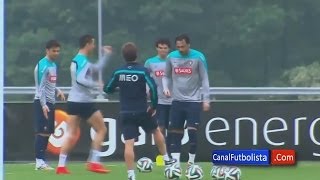 Cristiano Ronaldo Funny Dance -  Portugal Training | Brazil 2014