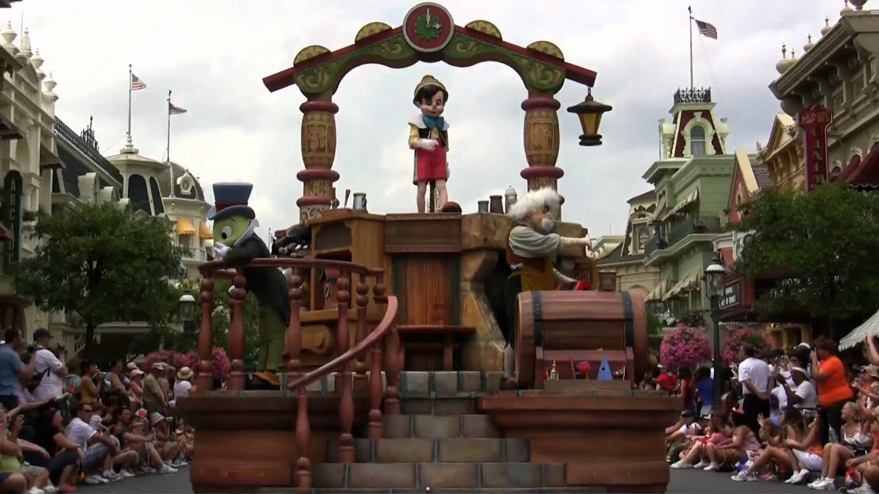 Disney Dreams Come True Parade HD YouTube