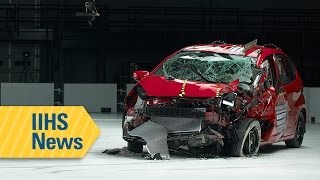 Minicars fall short in tougher IIHS front crash tests - IIHS News