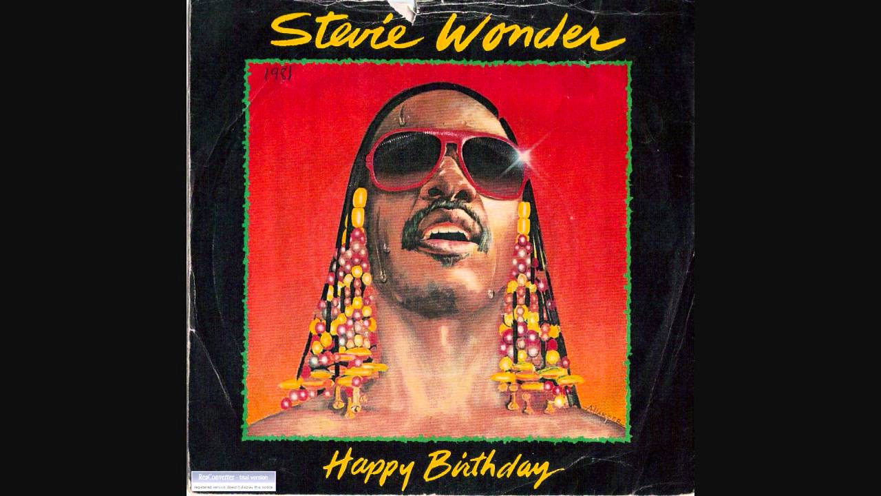 happy birthday song by stevie wonder