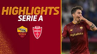 Roma 3-0 Monza | Serie A Highlights 2022-23