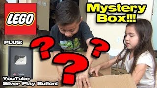 LEGO MYSTERY BOX Opening + YouTube SILVER PLAY BUTTON Partner Reward! 100,000 Subscribers