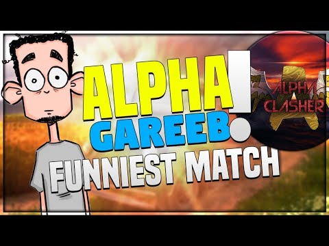 FUNNIEST MATCH BY ALPHA AND GAREEB || TROLLING ULTRA PRO PLAYERS IN PUBG MOBILE!!