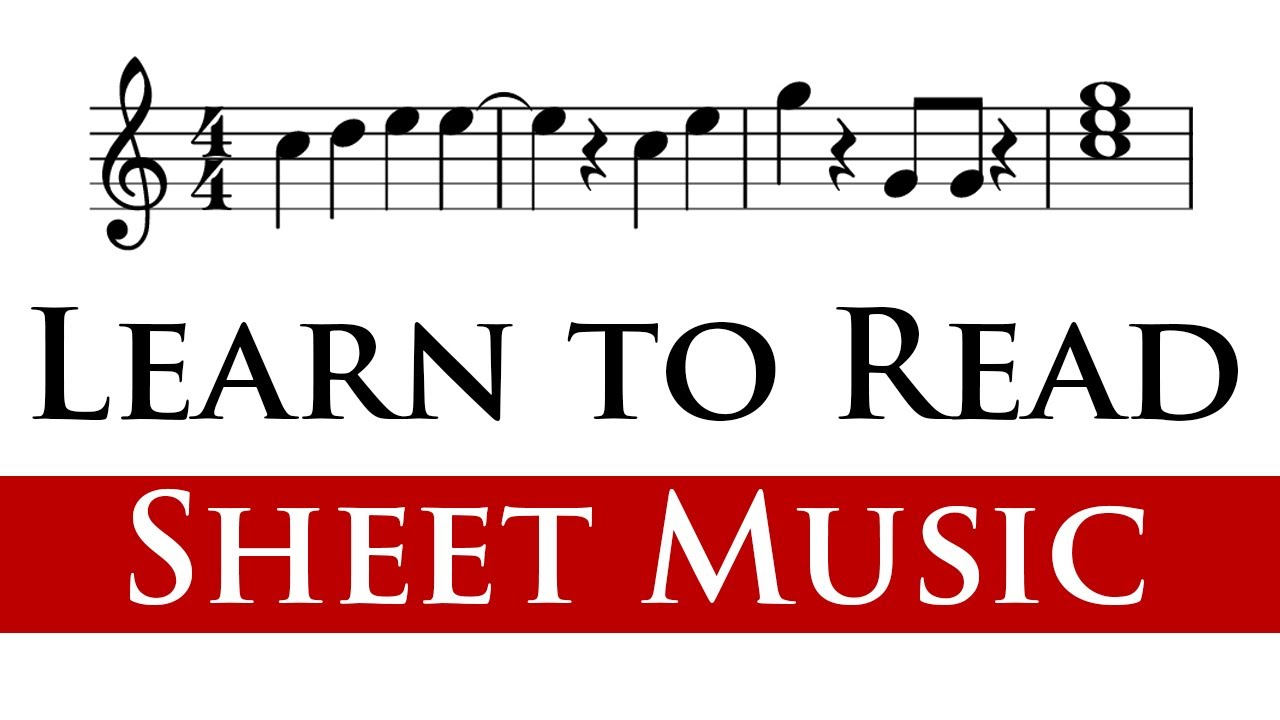 Reading Sheet Music for Beginners (1/4) - YouTube