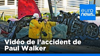 Mort de Paul Walker: le moment de l'accident capté par une caméra de surveillance