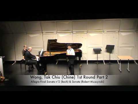 Wong, Tak Chiu (Chine) 1st Round Part 2