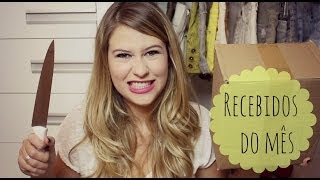 Novidades de beleza - produtos recebidos do mês