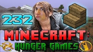 Minecraft: Hunger Games w/Mitch! Game 232 - STAIRCASE?!