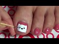 Nail Art For Beginners - Vẽ Móng Chân & Móng Tay Mèo Hello Kitty Dễ Thương | Yêu Làm Đẹp