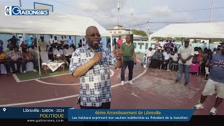 GABON/POLITIQUE: Le 4ème arrondissement de Libreville soutient le Président de la Transition