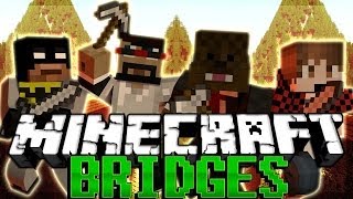 NEW MAP Minecraft BRIDGES w/ CaptainSparklez, BajanCanadian, and xRPMx13