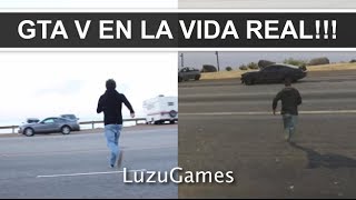 GTA V EN LA VIDA REAL! EL BAR DE MOTEROS - [LuzuGames]