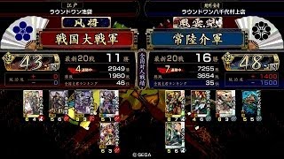 戦国大戦 頂上対決 [2014/05/04] 戦国大戦 VS 常陸介