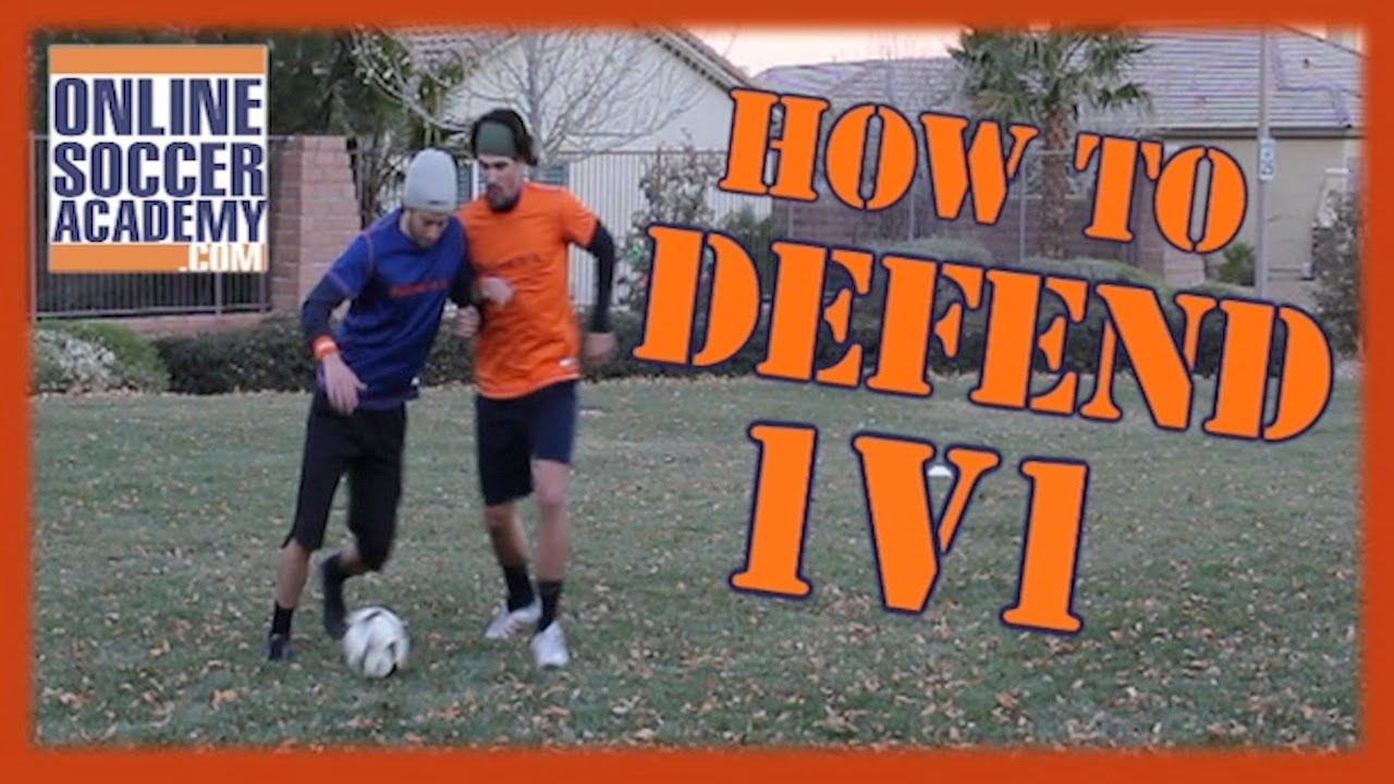 1v1 Defending Learn Basic & Advanced Techniques! + Online Soccer