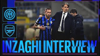 L'INTERVISTA DI SIMONE INZAGHI | INTER 1-0 ARSENAL | 🎙️⚫🔵??