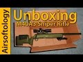 What's in the Box? - M40A3 Sniper Rifle + Goodies Edition | Airsoftology Unboxing