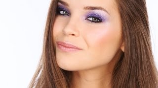 Colourful Glitter Party Eyes Tutorial