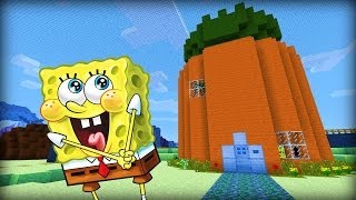 BOB ESPONJA! MINECRAFT "SPONGEBOB" MOD