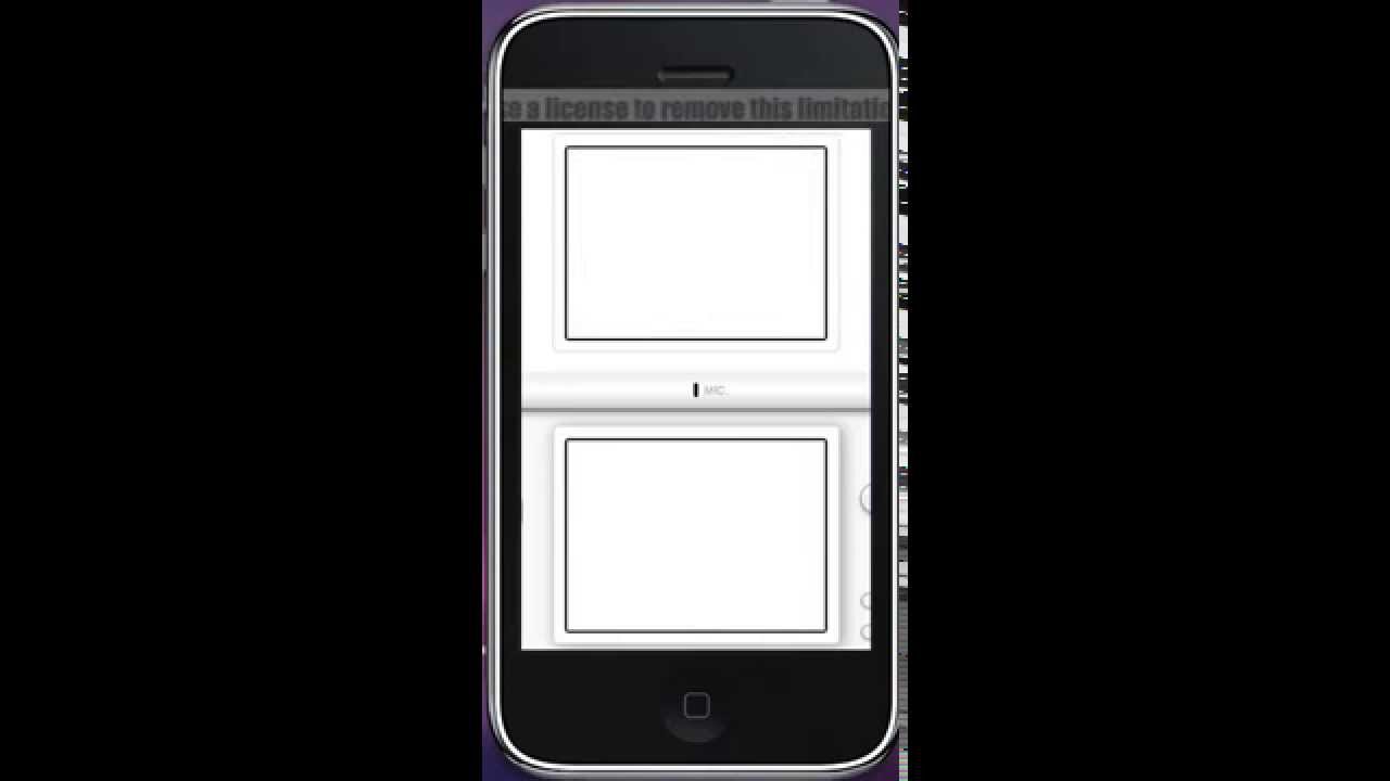 DS EMULATOR/SIMULATOR ON IPOD TOUCH - YouTube