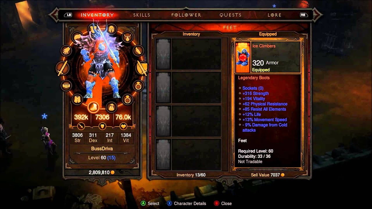D3 item slots