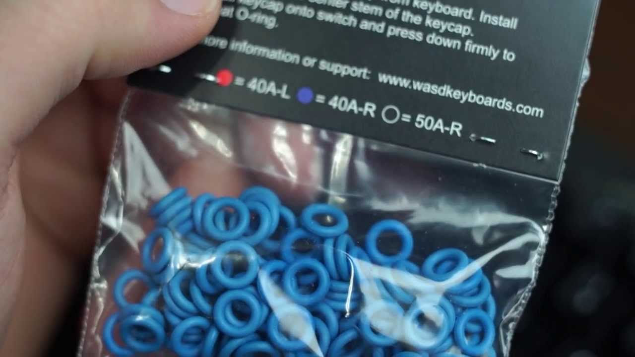 Mechanical keyboard Oring mod 40AR Corsair K70 YouTube