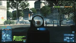 Battlefield 3 AS VAL Scoped .44 Magnum Conquest on Seine Crossing