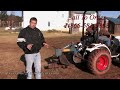 How to plow your garden with a compact tractor
