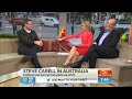 Sunrise - Steve Carell in Australia
