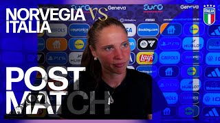 Le parole delle Azzurre | Norvegia-Italia 1-2 | Women's EURO 2025