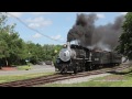 Steam Locomotive #60 Of The Black River & Western Railroad Steams At Flemington, New Jersey