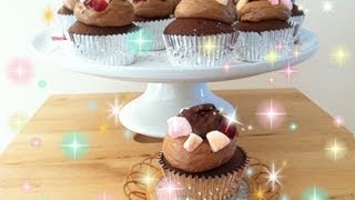 Rocky Road Chocolate Cupcake Tutorial