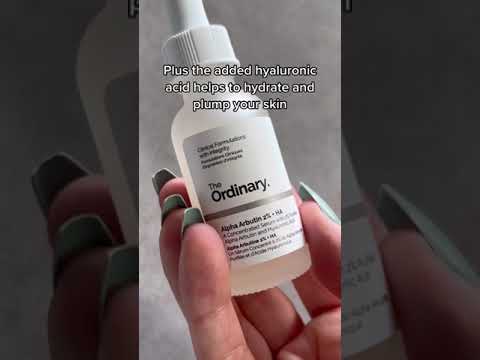 video THE ORDINARY Alpha Arbutin 2% + HA