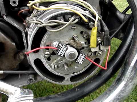 Jawa 350 638 from Letonia tuned with electronic ignition