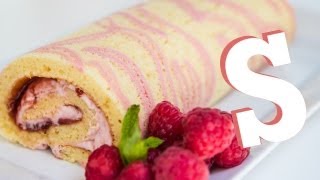 Patterned Roll Cake