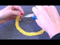 Abalorios DIY - Collar trenzado con rocalla