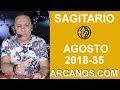 Video Horscopo Semanal SAGITARIO  del 26 Agosto al 1 Septiembre 2018 (Semana 2018-35) (Lectura del Tarot)