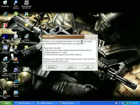 Unlimited uses of magic dvd ripper trial - YouTube