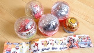 ヘルヘイムの森の実もある！？ガシャポン なりきり仮面ライダー鎧武2 全9種 レビュー！ゲネシスドライバー&戦極ドライバーで合体ジンバーレモン！ガイム